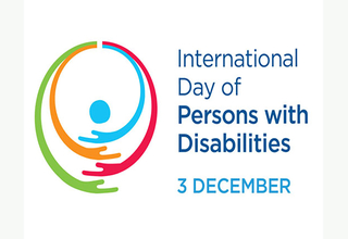 Logo of the international day of people with disabiltiies