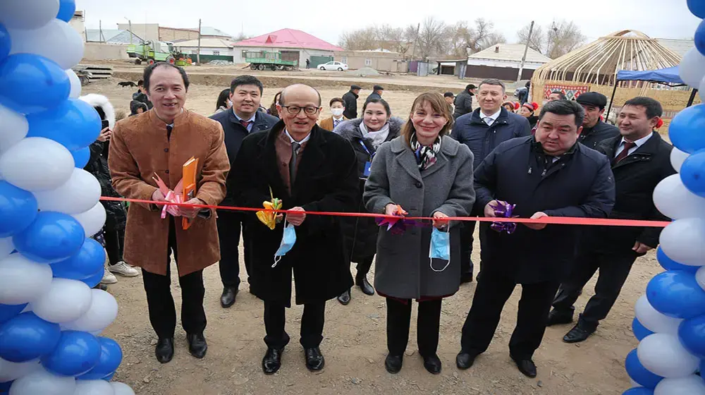 Launch of social infrastructure facilities in Karakalpakstan