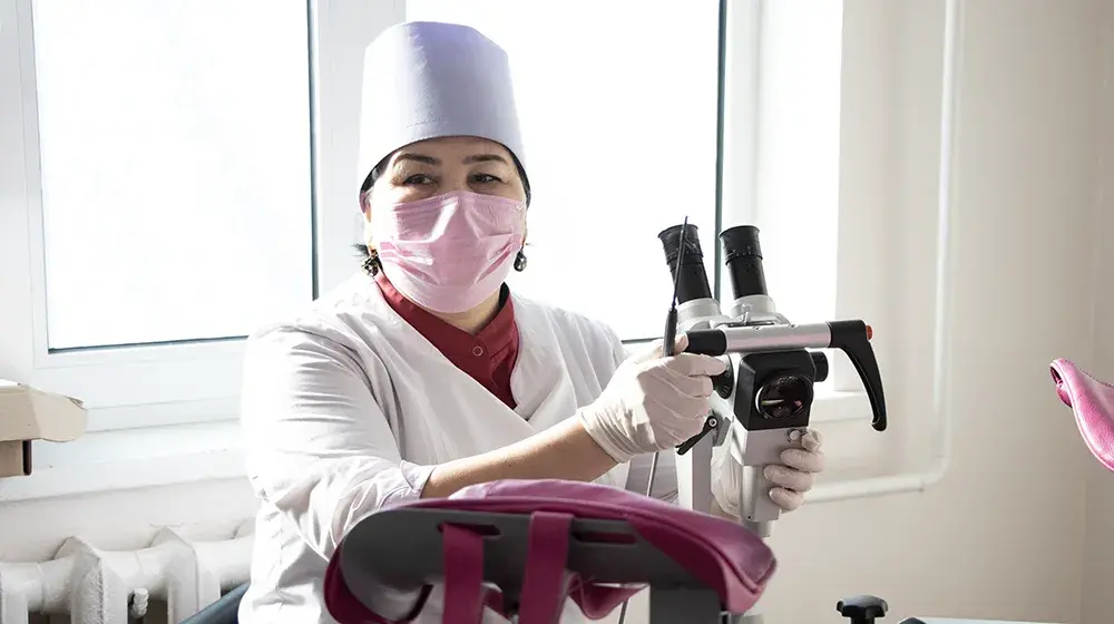 Saving lives of women by tackling Cervical Cancer in Uzbekistan