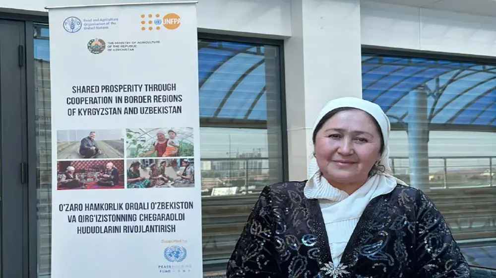 Awarding self-help groups created within the UN Joint Project “Shared prosperity through cooperation in border regions of Kyrgyzstan and Uzbekistan”