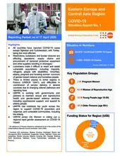 UNFPA Eastern Europe and Central Asia Region COVID-19 Situation Report No. 1